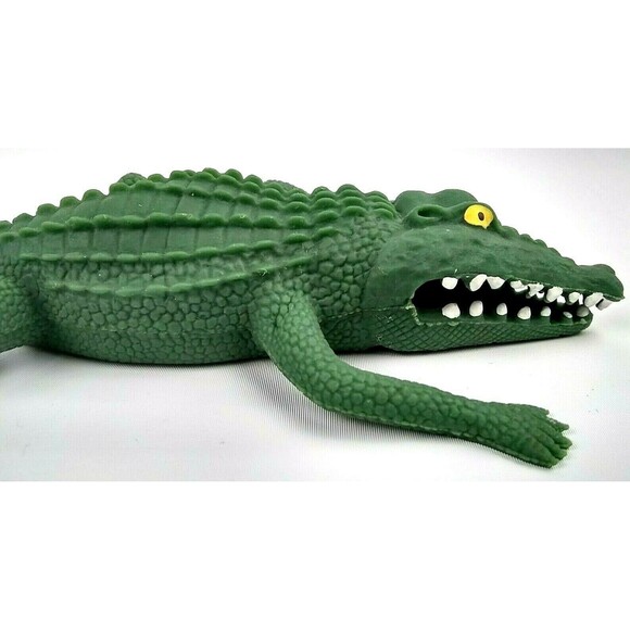 Crocodile Imperial Life Like Stretchable Squishy Alligator Figure Ja-Ru Croc Toy - Picture 1 of 16